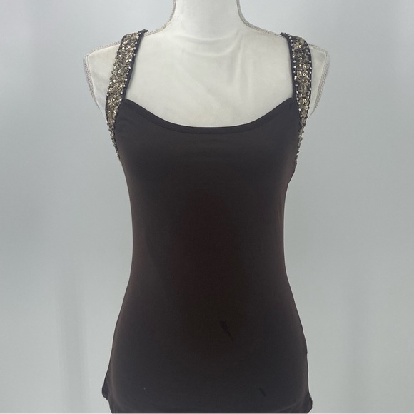 Charlotte Russe set of 2 sparkle detail tanks Small - Picture 1 of 14